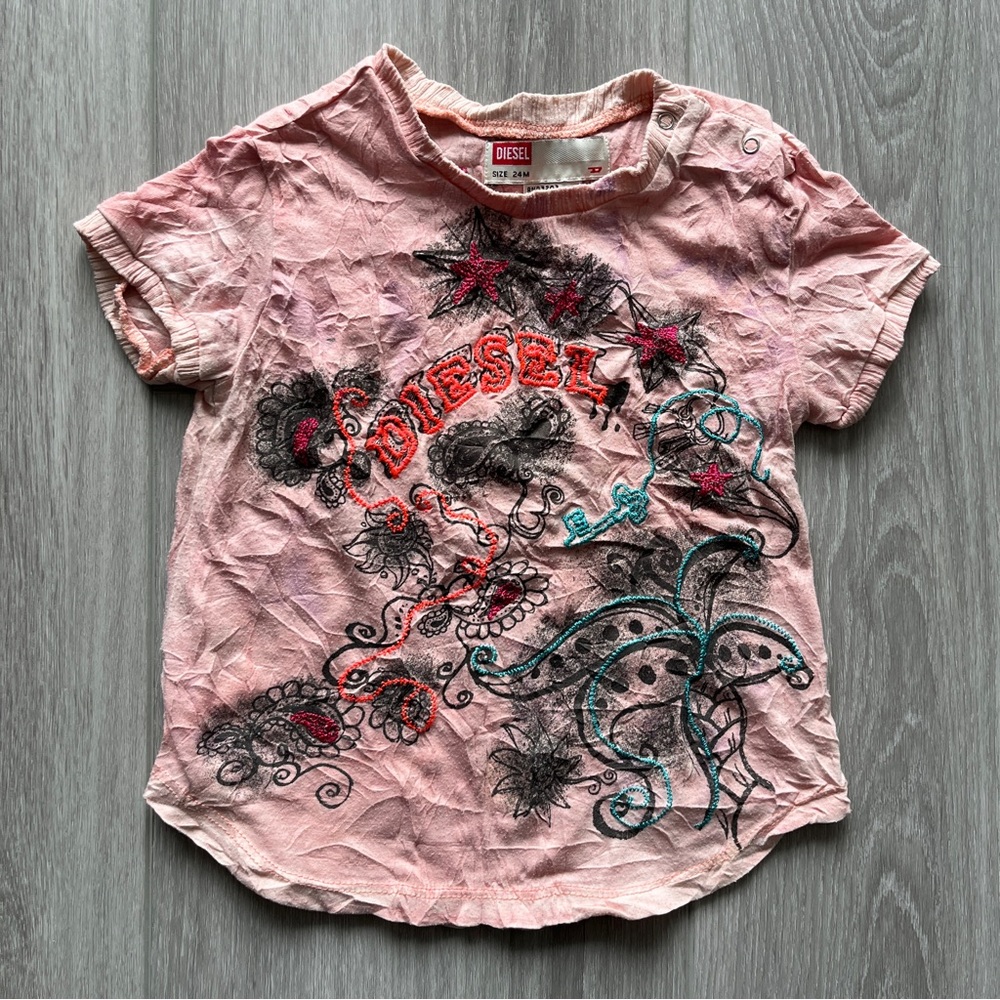 Diesel shirt girls size 24M